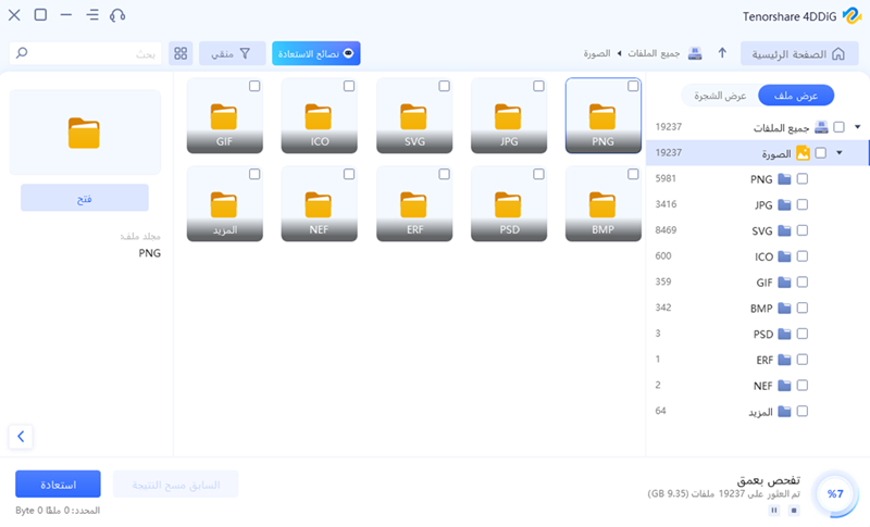 preview sandisk recovered data