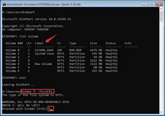 formater un pc au démarrage