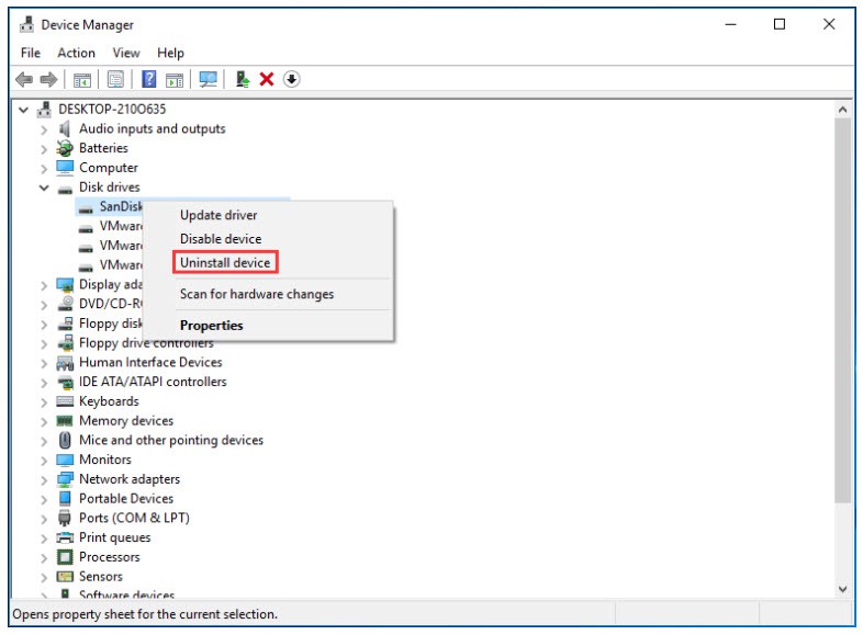 reinstall external hard drive