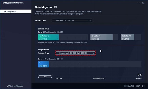 Samsung SSD clone software