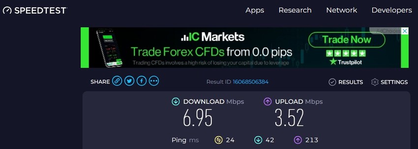 test internet speed if youtube not loading
