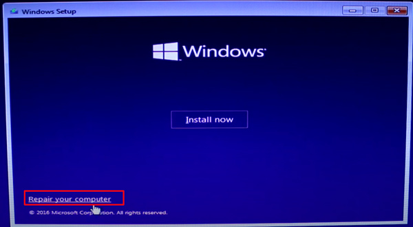 fix 0xc00000e - repair your computer
